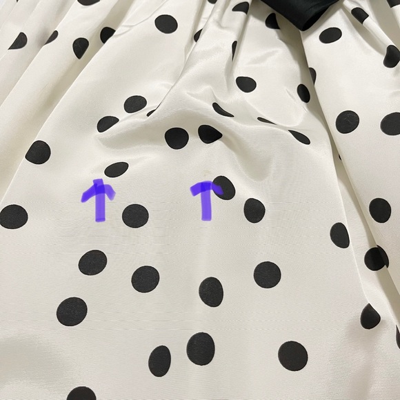 Gunne Sax Jessica McClintock Vintage Polka Dot Dress NWT Deadstock Size 4 - Picture 9 of 15